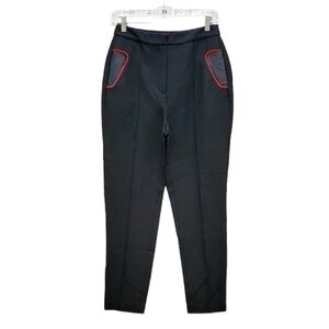 Alexander Wang‎ Black Fitted Dressy Slacks Trousers Pants Size 6 Women